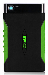 Жесткий диск Silicon Power USB3.0 1TB SP010TBPHDA15S3K A15 Armor 2.5" черный