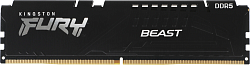 Память DDR5 8GB 5600MHz Kingston KF556C40BB-8 Fury Beast Black RTL Gaming PC5-44800 CL40 DIMM 288-pin 1.25В single rank с радиатором Ret