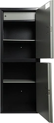 Шкаф бухгалтерский Aiko SL 125/2T 1252x460x340мм 2 ключевых трейзер (S10799132502)