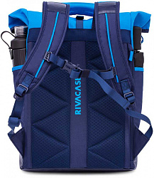 Рюкзак для ноутбука 15.6" Riva 5321 синий полиуретан женский дизайн (5321 BLUE)