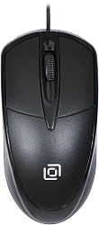 Мышь Оклик 125M черный оптическая 1200dpi USB 3but (1175317)