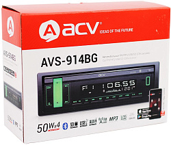Автомагнитола ACV AVS-914BG 1DIN 4x50Вт v4.0 (35767)