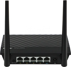 Роутер беспроводной Asus RT-N12E N300 10/100BASE-TX черный