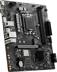 Материнская плата MSI PRO H610M-G WIFI Soc-1700 Intel H610 2xDDR5 mATX AC`97 8ch(7.1) GbLAN+VGA+HDMI+DP