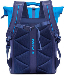 Рюкзак для ноутбука 15.6" Riva 5321 синий полиуретан женский дизайн (5321 BLUE)