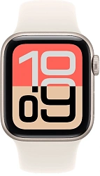 Смарт-часы Apple Watch SE 3 2025 A3324 40мм OLED корп.сияющая звезда Sport Band рем.сияющая звезда разм.брасл.:130-180мм (MEH34LW/A)