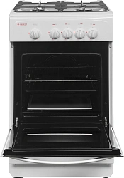 Плита Газовая Gefest CG 50М02 К73 белый (без крышки) реш.чугун