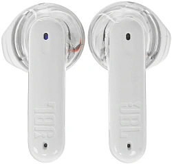 Гарнитура внутриканальные JBL Tune Flex Ghost белый беспроводные bluetooth в ушной раковине (JBLTFLEXGWHTCN)