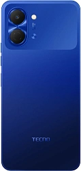 Смартфон Tecno Spark Go 3 64Gb 4Gb синий моноблок 3G 4G 2Sim 6.75" 720x1600 Android 15 13Mpix 802.11 a/b/g/n/ac NFC GPS GSM900/1800 Protect microSD max1024Gb
