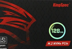 Накопитель SSD Kingspec PCIe 3.0 x4 128GB NE-128 M.2 2280