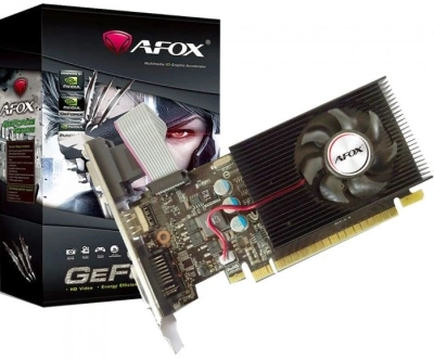 Видеокарта Afox PCI-E 2.0 AF220-1024D3L2 NVIDIA GeForce GT 220 1Gb 128bit DDR3 625/1580 DVIx1 HDMIx1 CRTx1 HDCP Ret low profile
