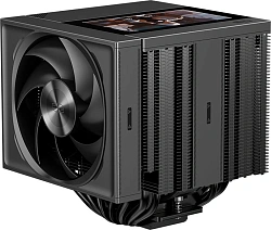 Устройство охлаждения(кулер) PcCooler RZ820 Display BK нет подсветки Soc-AM5/AM4/1200/1700/1851 черный 4-pin 15-27.1dB Al+Cu LCD 300W 1860gr Ret (RZ820-BKNWNY-GL)