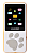 Плеер Hi-Fi Flash Digma S4 8Gb белый/оранжевый/1.8"/FM/microSDHC