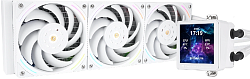Система водяного охлаждения Thermalright Frozen Vision 360 V2 ARGB Soc-AM5/AM4/1200/1700/1851 белый 4-pin 28dB Al LCD Ret (F-VISION-360-WH-ARGB-V2)