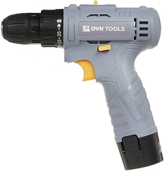 Дрель-шуруповерт Ovk Tools OTCS1AA-12V-1.3A 12Вт аккум. патрон:быстрозажимной