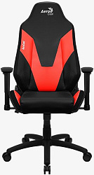 Кресло игровое Aerocool Admiral черный/красный сиденье черный экокожа с подголов. крестов. нейлон