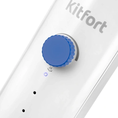 Швабра паровая Kitfort КТ-1048-3 1300Вт белый/синий