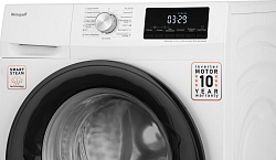 Стиральная машина Weissgauff WMD 6148 DC Inverter Steam класс: A загр.фронтальная макс.:8кг (с сушкой) белый инвертор
