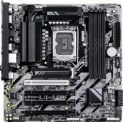 Материнская плата Gigabyte B860M DS3H WIFI6E Soc-1851 Intel B860 4xDDR5 mATX AC`97 8ch(7.1) 2.5Gg RAID+HDMI+DP