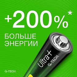 Батарея GP Ultra Plus Alkaline 15AUPA21-2CRB6 AA (6шт) блистер