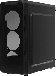 Корпус Accord JP-X черный без БП ATX 6x120mm 2xUSB2.0 1xUSB3.0 audio bott PSU