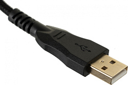 Наушники с микрофоном A4Tech Bloody G350 черный 2м мониторные USB оголовье (G350 USB/ BLACK)