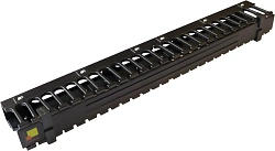 Кабельный органайзер Lanmaster LAN-ORG/CV-1U