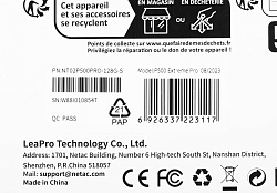 Флеш карта microSDXC 128GB Netac NT02P500PRO-128G-S P500 Extreme Pro A1 w/o adapter