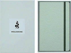 Блокнот Moleskine LIMITED EDITION YEAR OF THЕ SNAKE LECNYSNKVEGMBOX 130х210мм 176стр. линейка подар.кор. мятный Mamba