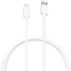 Кабель Buro BU-USB3.2-AC-1.8MW USB (m)-USB Type-C (m) 1.8м белый пакет