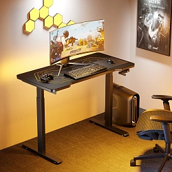 Столешница Cactus CS-DT-RGB-HEX 120x60x2.8см черный