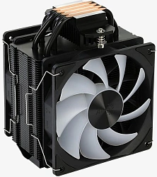 Устройство охлаждения(кулер) Aerocool Rime 4 Dual ARGB Soc-AM5/AM4/1200/1700/1851 черный 4-pin 17-34dB Al+Cu 250W Ret
