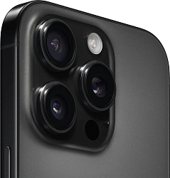 Смартфон Apple A3292 iPhone 16 Pro 512Gb черный титан моноблок 3G 4G 1Sim 6.3" 1206x2622 iOS 18 48Mpix 802.11 a/b/g/n/ac/ax/be NFC GPS Protect