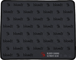 Коврик для мыши A4Tech Bloody BP-30M Средний черный 350x280x3мм