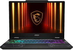 Ноутбук MSI Cyborg 15 B2RWEKG-236XRU Core 5 210H 16Gb SSD1Tb NVIDIA GeForce RTX5050 8Gb 15.6" IPS FHD (1920x1080) FreeDOS black WiFi BT Cam (9S7-15Q342-236)