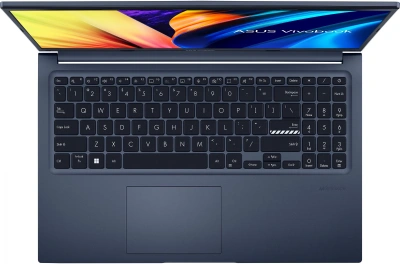Ноутбук Asus Vivobook 15 X1502VA-BQ924 Core i7 13620H 16Gb SSD512Gb Intel Iris Xe graphics 15.6" IPS FHD (1920x1080) без ОС blue WiFi BT Cam (90NB10T1-M01890)