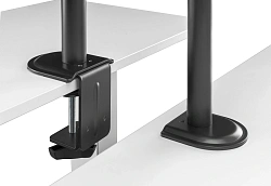 Кронштейн для мониторов Cactus CS-VM-D32-BK черный 17"-32" макс.9кг настольный поворот и наклон