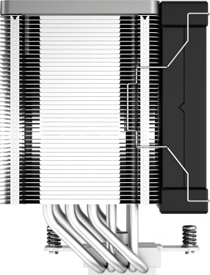 Устройство охлаждения(кулер) Deepcool AK500 Soc-AM5/AM4/1200/1700/1851 черный 4-pin 25.9-31.5dB Al+Cu 240W 1040gr Ret (R-AK500-BKNNMT-G)