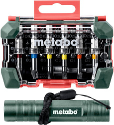 Набор бит Metabo 626721000 универсал. (29пред.) для шуруповертов/дрелей