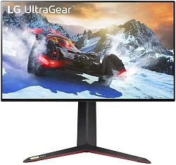 Монитор LG 27" UltraGear 27GP95RP-B черный IPS LED 1ms 16:9 HDMI матовая HAS 400cd 178гр/178гр 3840x2160 144Hz G-Sync FreeSync Premium Pro DP 4K USB 7.4кг