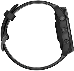 Смарт-часы Garmin Forerunner 965 1.3" AMOLED корп.черный рем.черный/серый (010-02809-10)