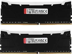 Память DDR4 2x8GB 3600MHz Kingston KF436C16RB2AK2/16 Fury Renegade RGB RTL Gaming PC4-28800 CL16 DIMM 288-pin 1.35В kit dual rank с радиатором Ret