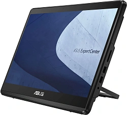 Моноблок Asus E1600WKAT-BMR188X 15.6" Full HD Touch Cel N4500 (1.1) 4Gb SSD128Gb UHDG CR Windows 11 Pro GbitEth WiFi BT 65W клавиатура мышь Cam черный 1920x1080