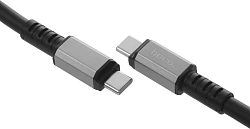 Кабель Hoco X85 Type-C to Type-C USB Type-C (m)-USB Type-C (m) 1м черный