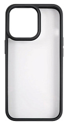 Чехол (клип-кейс) для Apple iPhone 13 Pro Usams US-BH770 прозрачный/черный (УТ000028119)