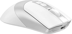Мышь A4Tech Fstyler FB50CS Plus белый оптическая 3200dpi silent беспров. BT/Radio USB 7but