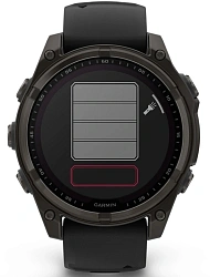 Смарт-часы Garmin Fenix 8 51мм 1.3" AMOLED корп.черный рем.черный (010-02907-11)