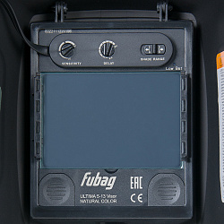Маска сварщика Fubag IQ 5-13N M филь.:хамел. кл.:1/1/1/2 см.экр.100x67мм черный (38099)
