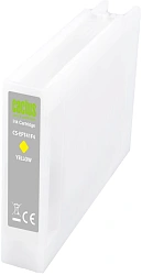 Картридж струйный Cactus CS-EPT41F4 T41F4 желт.пигм. (350мл) для Epson SureColor SC-T5400M/SC-T3405/SC-T5405 с чипом