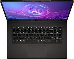 Ноутбук MSI Venture 17 AI A2HMG-010XRU Core Ultra 7 255H 16Gb SSD512Gb Intel Arc 140T 17.3" IPS FHD (1920x1080) без ОС grey WiFi BT Cam (9S7-17U211-010)